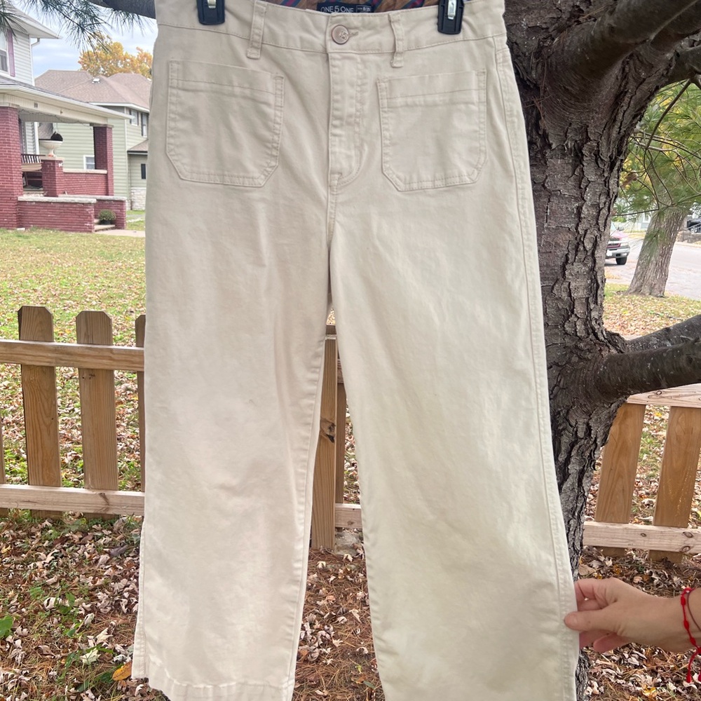 One 5 One Beige Trousers Ladies size 8